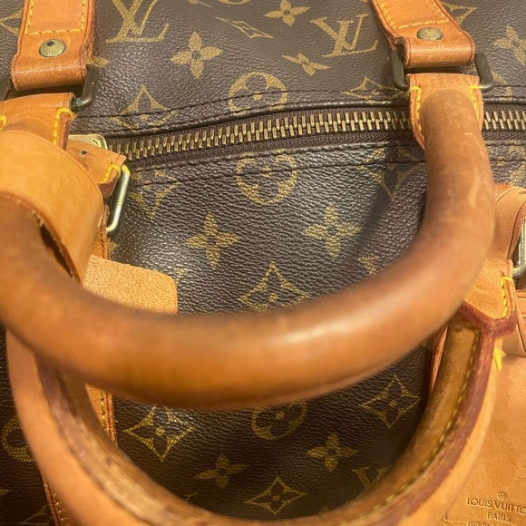 GUC Louis Vuitton Keepall 50 with Bag Tag, handle strap and Dust bag - Picture 4 of 15